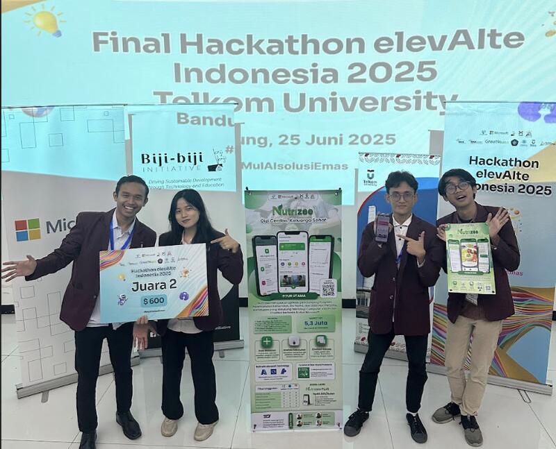 2nd Winner of Hackathon elevAIte Indonesia 2025 - Media 4
