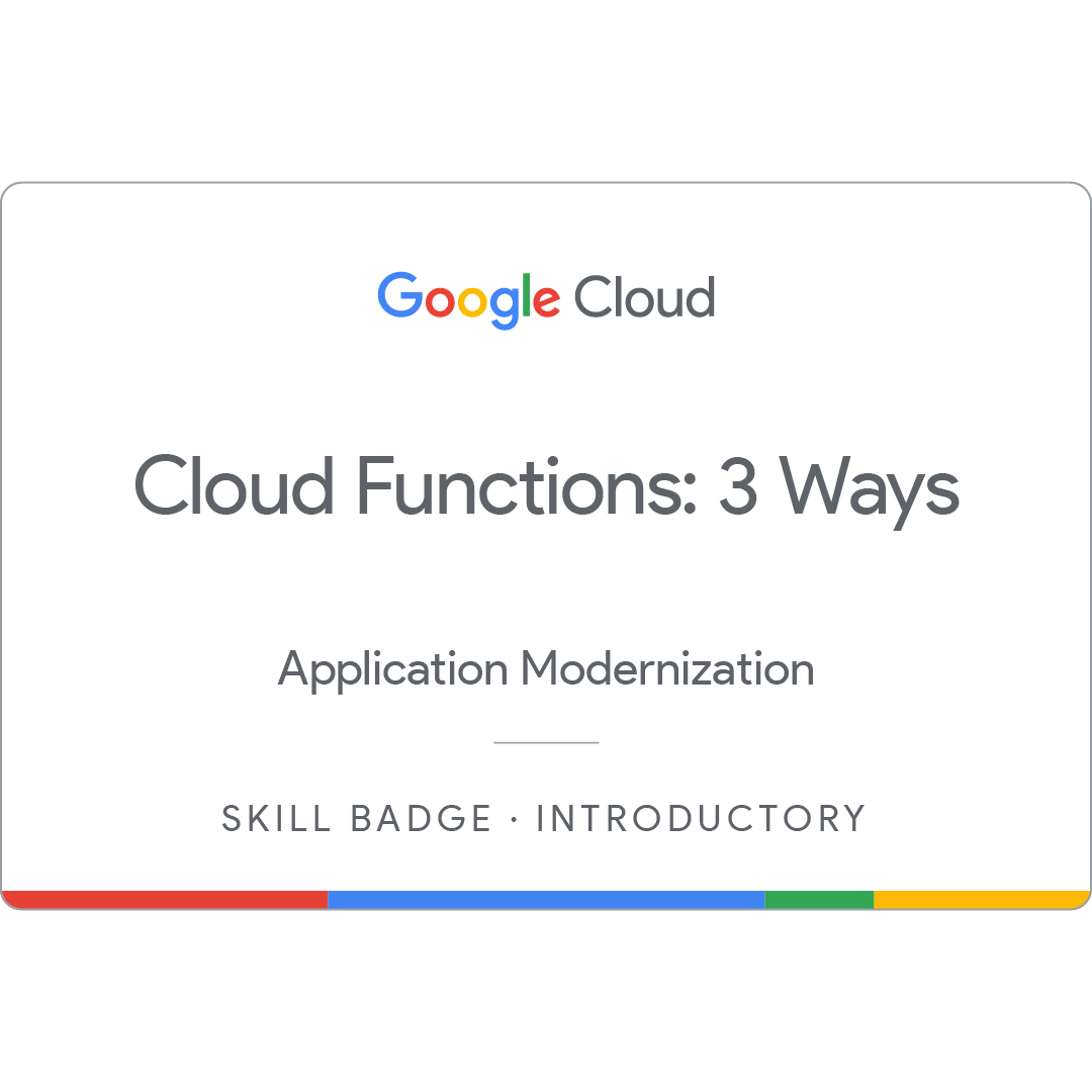 Cloud Functions: 3 Ways