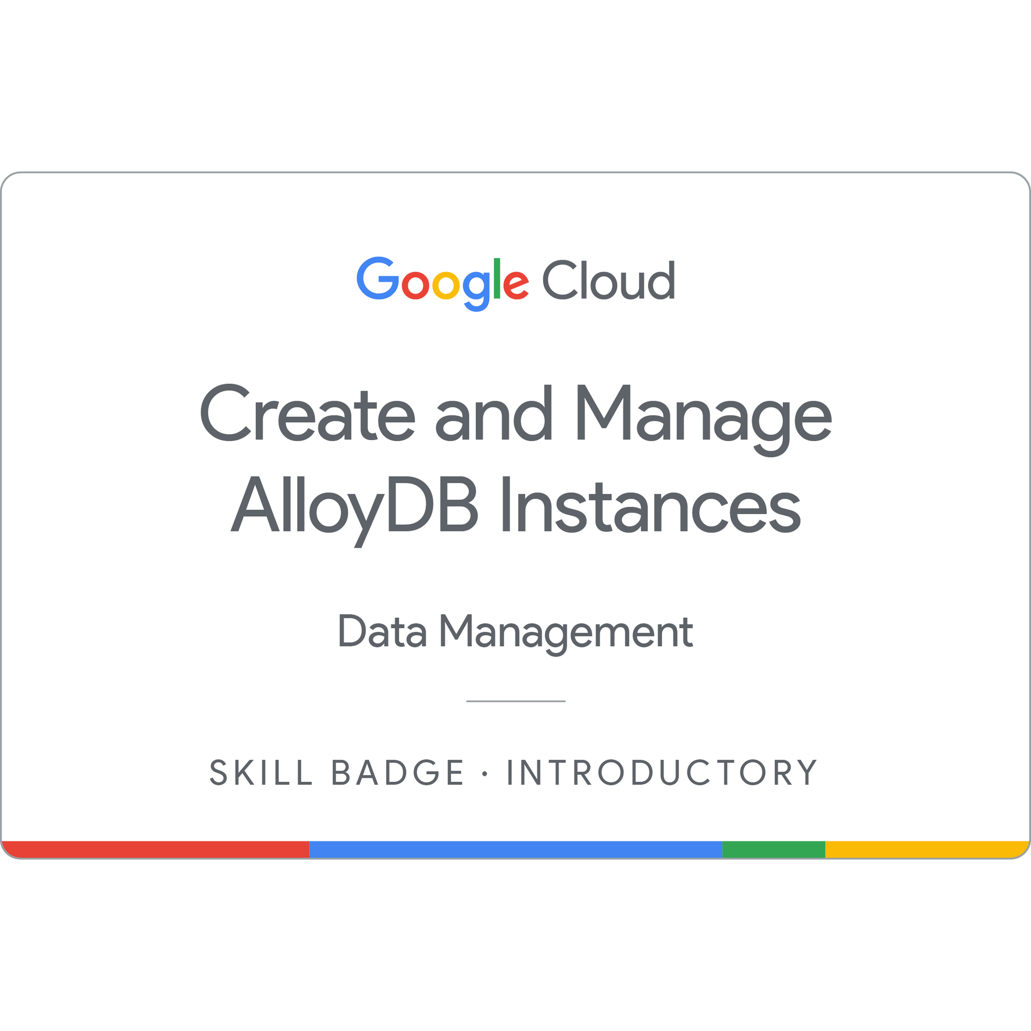Create and Manage AlloyDB Instances