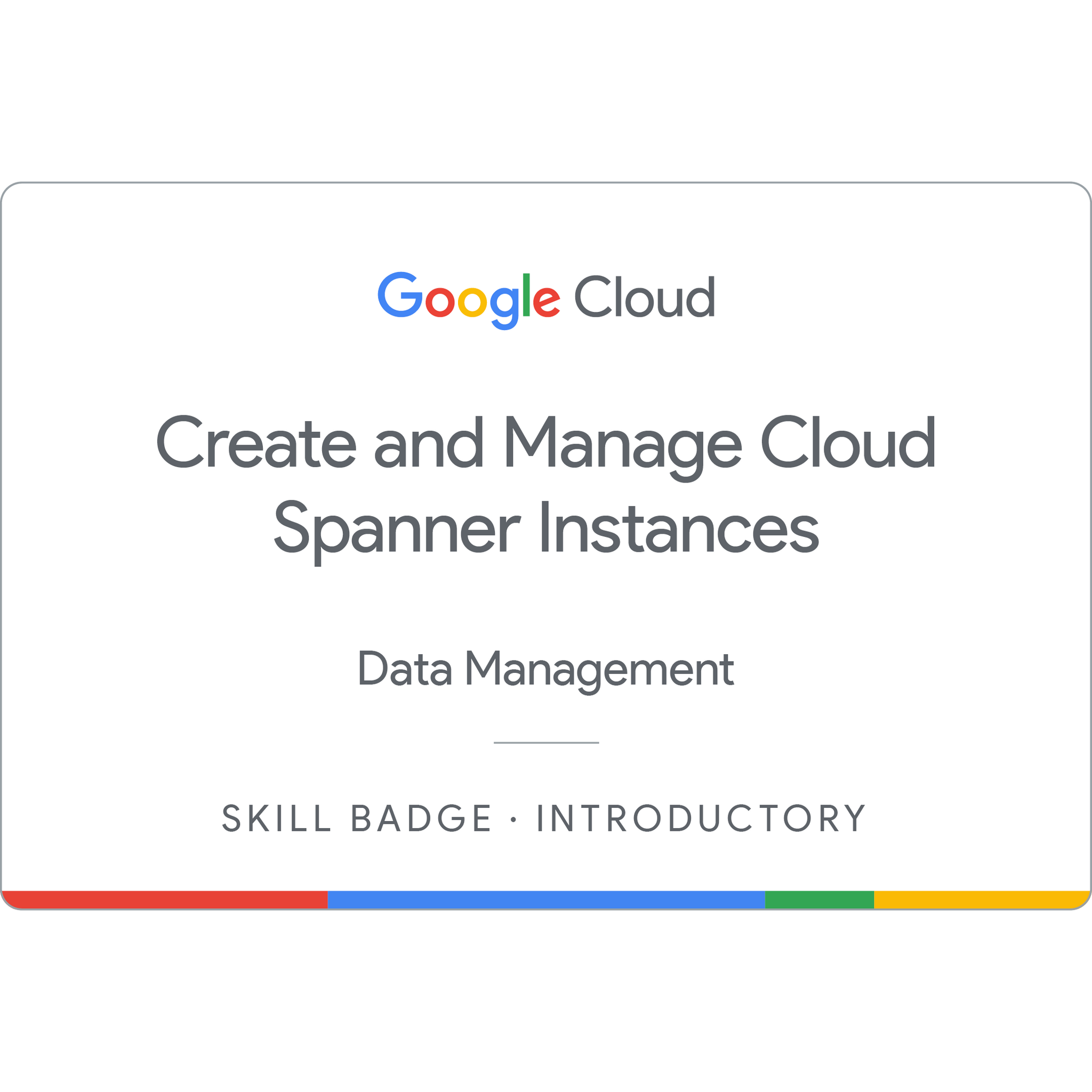 Create and Manage Cloud Spanner Instances