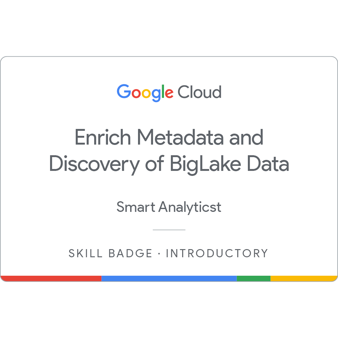 Enrich Metadata and Discovery of BigLake Data