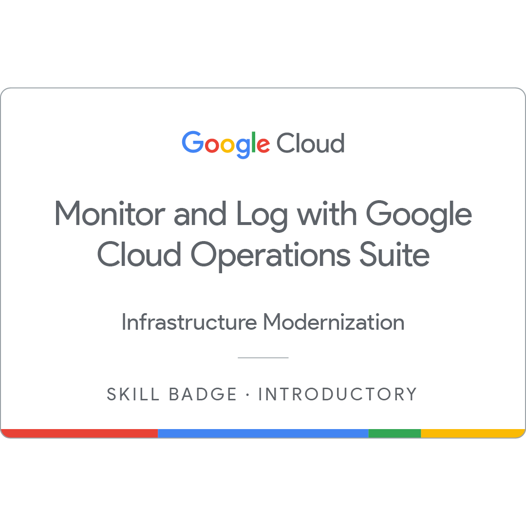 Monitor and Log with Google Cloud Operations Suite